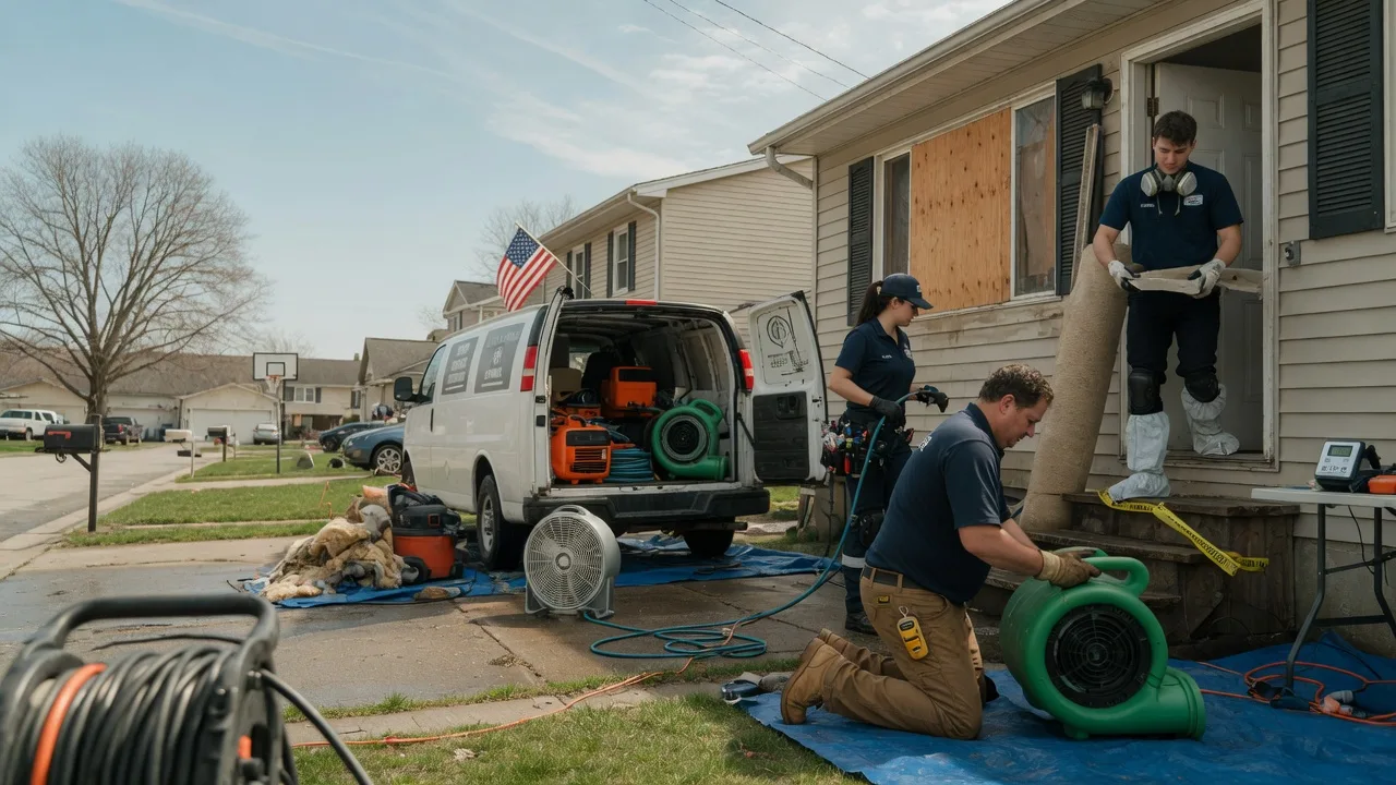 Water Damage Restoration in Anmoore, WV near me